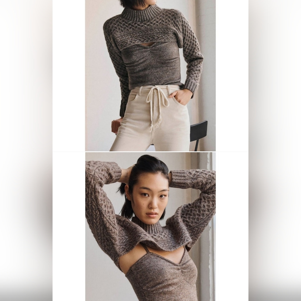 NWT Anthropologie Sweater Set